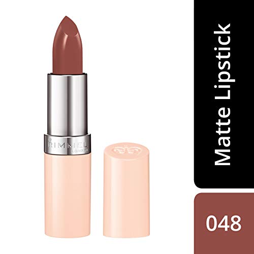 Rimmel London Lasting barra de labios de Kate Nude Collection, 48 Dark Nude, 4 g