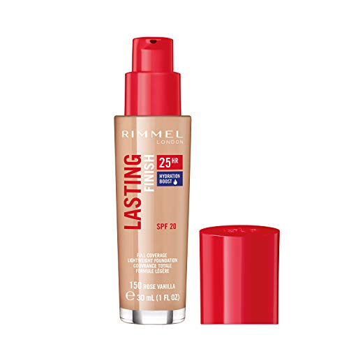 Rimmel London Lasting Finish Foundation 25H, Base de Maquillaje Tono 150 - 30 ml