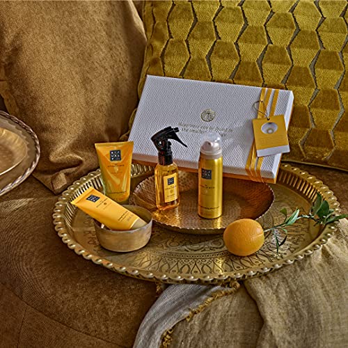 RITUALS Cesta Regalo del Ritual of Mehr, Tamaño Pequeño - Con Naranja Dulce y Madera de Cedro - Propiedades Energizantes y Estimulantes con Vitamina C