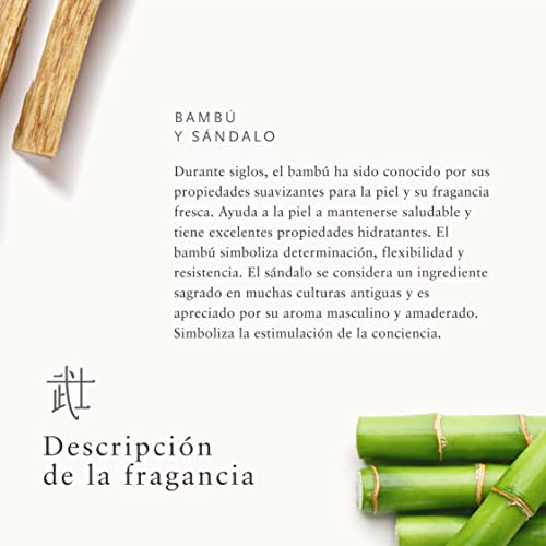 RITUALS Cesta Regalo para Hombres del Ritual of Samurai, Tamaño Mediano - Con Bambú, Menta Japonesa y Sándalo - Propiedades Refrescantes y Vigorizantes