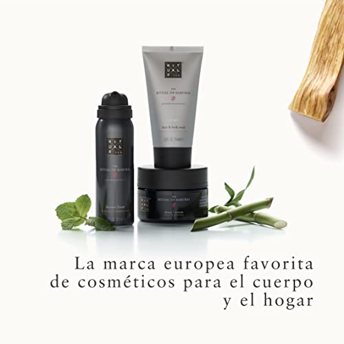 RITUALS Cesta Regalo para Hombres del Ritual of Samurai, Trial Set - Con Bambú, Menta Japonesa y Sándalo - Propiedades Refrescantes y Vigorizantes