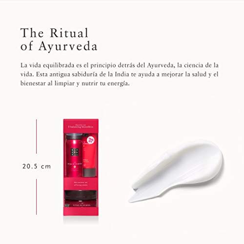 RITUALS Cesta Regalo para Mujeres del Ritual of Ayurveda, Trial Set - Con Aceite de Rosa de la India y Almendras Dulces - Propiedades Calmantes y Nutritivas