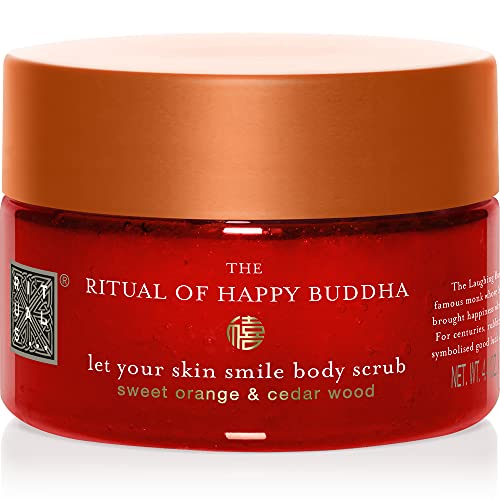 RITUALS Exfoliante Corporal Exfoliante con Naranja y Madera de Cedro Ritual Of Happy Buddha 125g