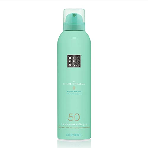 RITUALS The Ritual of Karma Spray Lechoso con Protección Solar SPF 50, 200 ml