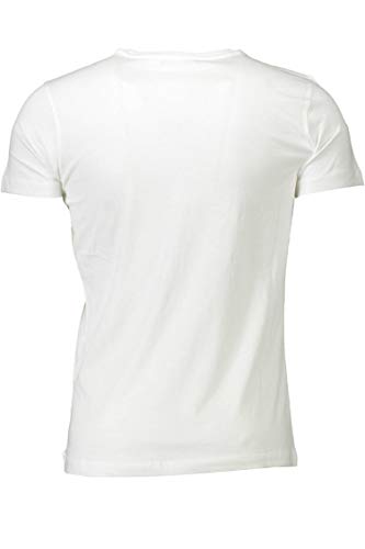 Roberto Cavalli Hombre T-Shirt HST65D 00053 Camiseta