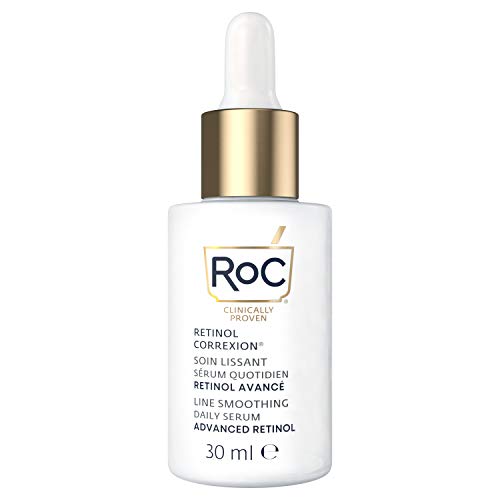 RoC - Retinol Correxion Line Smoothing Suero Diario - Tratamiento Antiarrugas y Envejecimiento - Hidratante Reafirmante - Hipoalergénica - 30ml