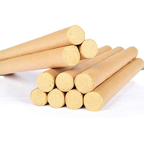 Rollos de moxa hechos a mano naturales puros Moxibustión tradicional china, tira de rollo de moxa adecuada para personas mayores, mujeres, niños, etc.