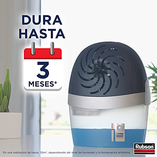 Rubson AERO 360º Recambios Frescura de Cascadas para deshumidificador, aromaterapia, neutralizador de olores ultraabsorbente, pastillas antihumedad, 450g