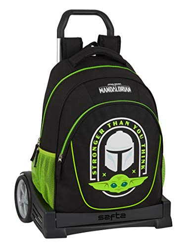 Safta 612041860 Mochila con Carro Evolution The Mandalorian