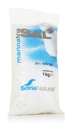 sal marina fina sin refinar soria natural 1 kg.