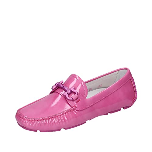 SALVATORE FERRAGAMO Mocasines Mujer Charol Rosa 37 EU