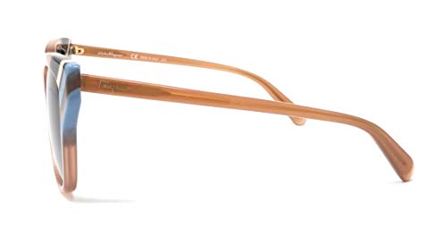 SALVATORE FERRAGAMO Sf875s-294, Ferragamo Acetate Sunglasses Opaline Nude Unisex Adulto, Estándar, Talla única