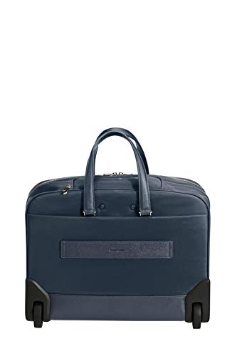 Samsonite Zalia 2.0 Maletín para portátil de 15,6" con Ruedas, 43 cm, 24 L, Azul (Midnight Blue)