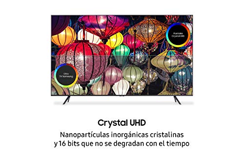 Samsung Crystal UHD 2020 43TU7095 - Smart TV de 43", 4K, HDR 10+, Procesador 4K, PurColor, Sonido Inteligente, Función One Remote Control y Compatible Asistentes de Voz, Compatible con Alexa