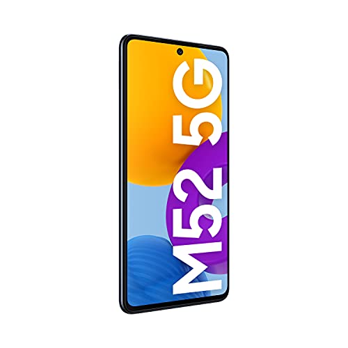 SAMSUNG Galaxy M52 5G - Teléfono móvil, Android, Smartphone, 128 GB, Negro, Versión ES