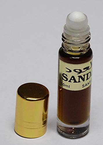 Sandalo aceite perfume 10 ml - marroqui - roll on- SIN ALCOHOL