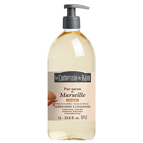 Savon liquide de marseille nature surgras 1l