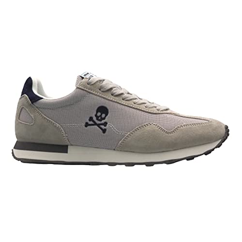 SCALPERS PRAX, Sneakers, para Hombre, Color Grey - Piel/Textil Talla: 45