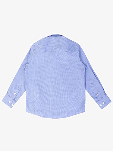 Scalpers Siena Shirt Kids - Camisa para niño, Talla 8, Color Azul