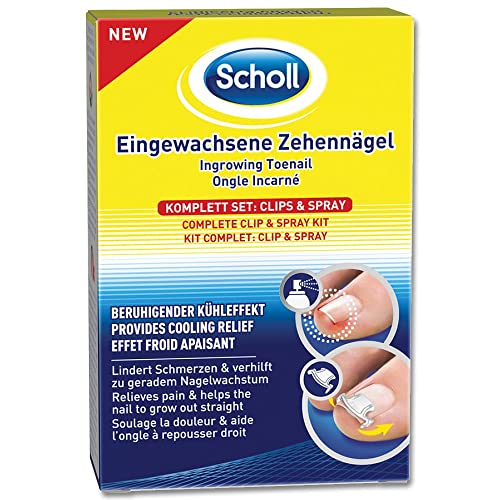 SCHOLL uñas encarnadas (Set, clips & Spray, 1er Pack