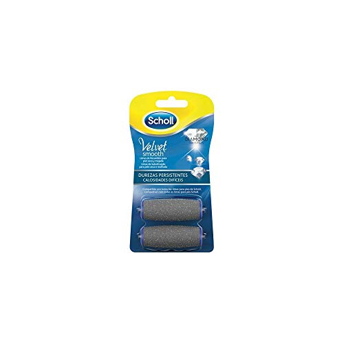 Scholl Velvet Smooth - Cabezales de recambio, 2 unidades