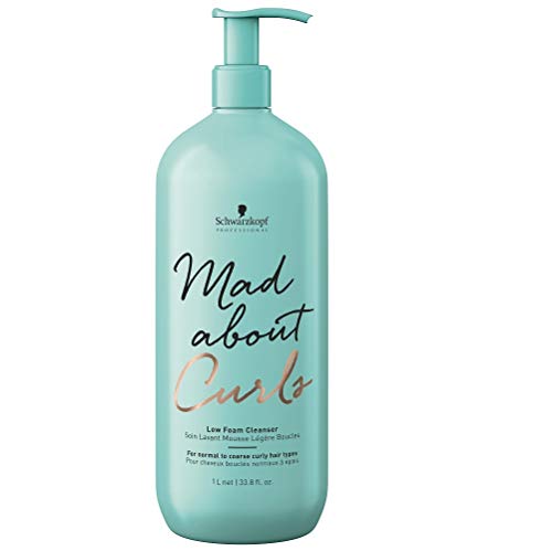 Schwarzkopf Mad About Curls Limpiador Espuma para Cabello Rizado - 1000 ml