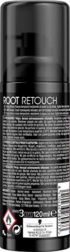 Schwarzkopf Root Retoucher - Spray retoca raíces - Coloración del Cabello Rubio Oscuro (pack de 3) – Hasta 40 aplicaciones – Disimula el efecto raíz