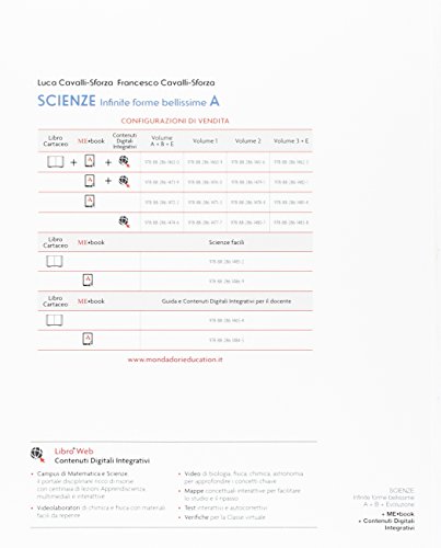 Scienze. Infinite forme bellissime. Vol. A-B-E. Per la Scuola media. Con espansione online
