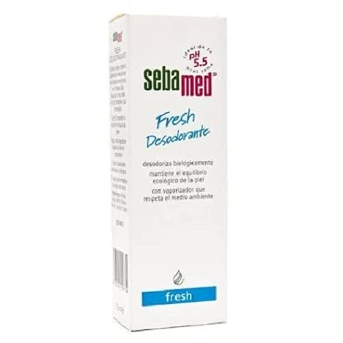 Sebamed Desodorante Fresh 750 ml, refuerza y protege la función de barrera natural del manto ácido de la piel, sin aluminio ni parabenos, Inhibe la proliferación de bacterias causantes del mal olor