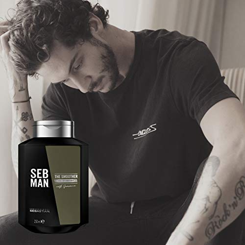 Sebastian The Smoother: Acondicionador Hombre Aclarante Cabello Hidratado y Manejable - 250 ml