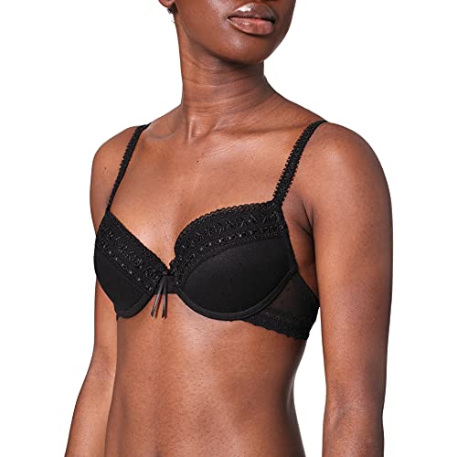 Selene - Sujetador Casandra Push Up, color negro, talla 85B