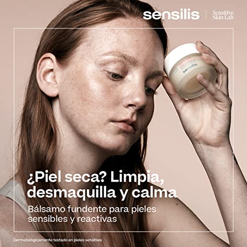 Sensilis - Calm in Balm, Bálsamo Limpiador Intensivo y Calmante para Pieles Sensibles y Reactivas, Limpia, Desmaquilla y Calma - 50 ml