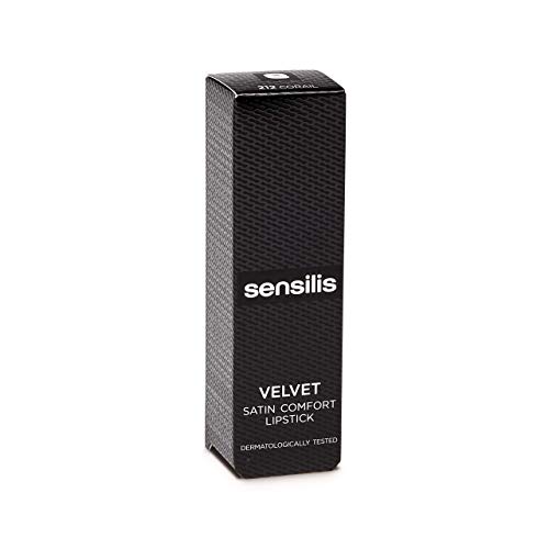 Sensilis Velvet Barra de Labios Hidratante con Acabado Satinado 212 Corail - 4 ml