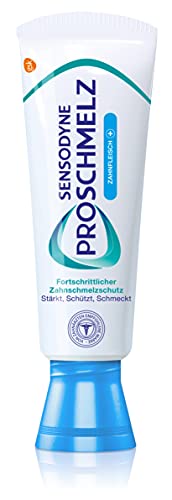 SENSODYNE Enías Plus, protección avanzada del esmalte de dientes y cuidado de encías – Fortalece, protege, sabor, 75 ml.