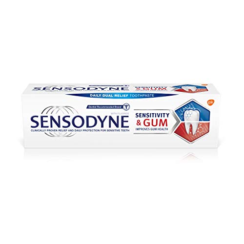 Sensodyne Sensitivity & Gum Fluoride Toothpaste, 75ml…