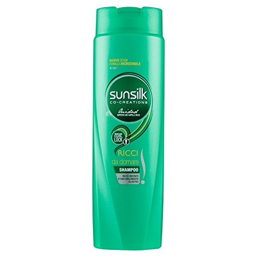 Set 6 SUNSILK Champ? Ricci da Domare Verde 250 ml Producto Para el cabello