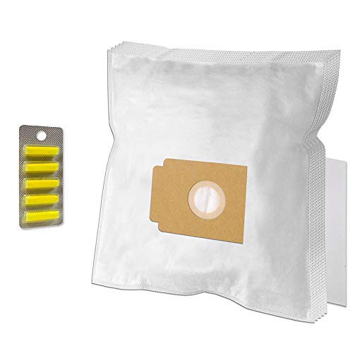 Set - Ambientadores + Filtro + 5 Bolsas de aspiradora para FAGOR VCE 611, VCE611, VCE 612, VCE612, VCE 613, VCE613