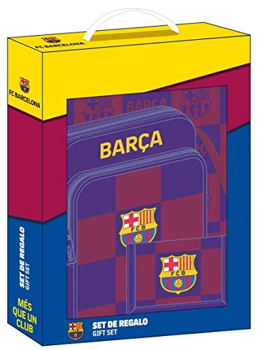 Set de Regalo de FC Barcelona 1ª Equip. 19/20 Oficial, 280x60x350mm