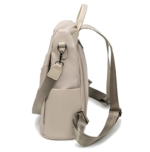 shepretty Mochila Oxford antirrobo para Mujer, 0299Caqui