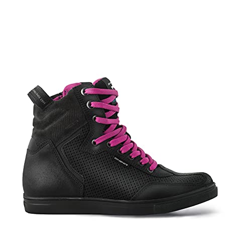 SHIMA Rebel Lady WP, Botas de Motocicleta Mujer, Negro, 37 EU