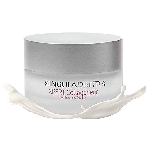 Singuladerm - XPERT Collageneur - Crema reafirmante intensiva - Disminuye arrugas - Aumenta colágeno - Día y noche - Piel mixta / grasa - 50ml