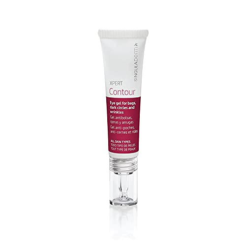 Singuladerm - XPERT Contour - Contorno de ojos antiarrugas - Gel contorno de ojos - Atenúa ojeras y bolsas - Ojos cansados - Efecto lifting - 30ml