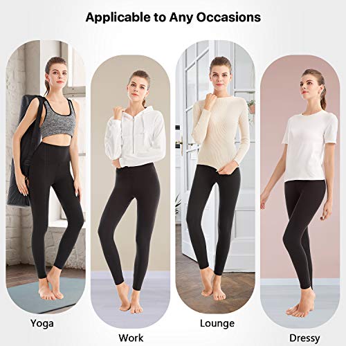 SINOPHANT Leggins Mujer, Pantalon Deporte Yoga Mujer, Leggings Mujer Fitness Suaves Elásticos Cintura Alta para Reducir Vientre