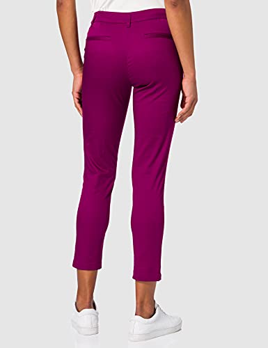 Sisley Trousers 4ED455847 Pantalones, Lilac Grey Fantasia All Over 27 l, 44 para Mujer