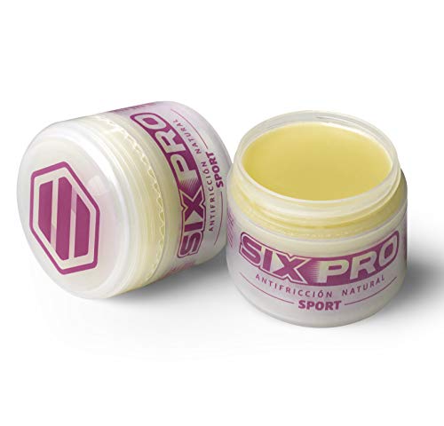 SIX PRO Crema Rozaduras antifriccion - Crema badana Ciclismo Crema para pies y Zonas sensibles Ultra Trail maraton Running