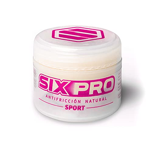 SIX PRO Crema Rozaduras antifriccion - Crema badana Ciclismo Crema para pies y Zonas sensibles Ultra Trail maraton Running