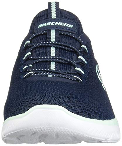 Skechers Summits, Zapatillas de Deporte Mujer, Navy, 40 EU