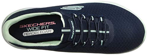 Skechers Summits, Zapatillas de Deporte Mujer, Navy, 40 EU