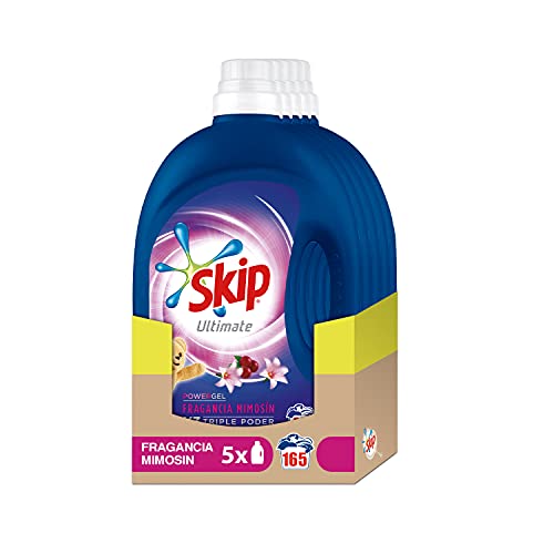 Skip Ultimate Detergente Líquido Fragrancia Mimosín 33 lavados - Pack de 5