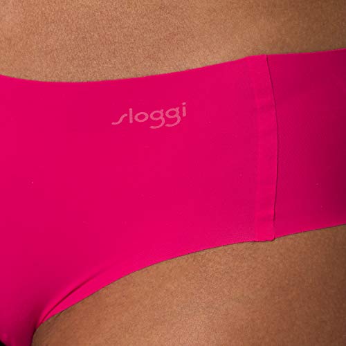 sloggi Zero Feel Hipster Ex Ropa interior a la cadera, Rosa Frambuesa, M para Mujer